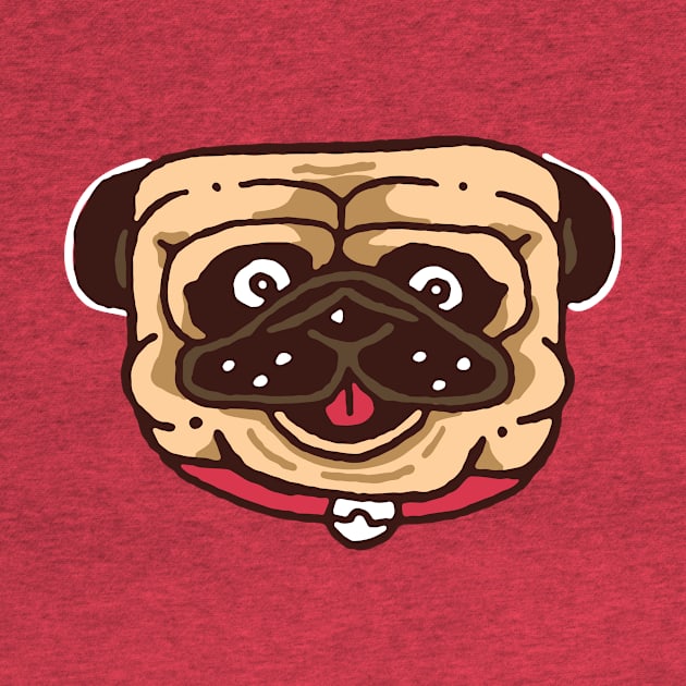 Pug Mask by nokhookdesign